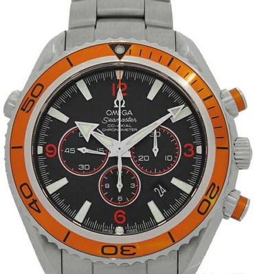 OMEGA Seamaster Planet Ocean Chronograph 2218.50 Automatic 45mm Box Papers