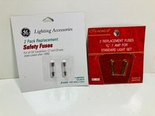 Replacement Fuse, For Mini Christmas Light Set, 5-Amp  7-Amp all NEW on Card