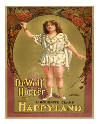 Vintage Theater Wandkunst Klassisches Happyland Design Theaterszene W