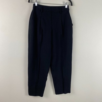 SPANX Perfect Fit Ponte Barrel Leg Pant Size Petite Small In Black 21171Q