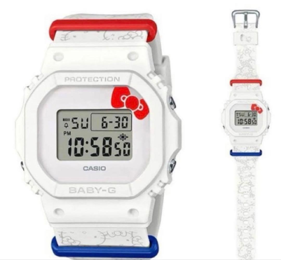 ラスト１点 新品 BGD-565KT-7JR BABYG HELLO KITTY Hello Kitty BABY-G 50th Anniversary Watch BGD-565KT-7JR Casio 2024