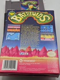 Battletoads NES en caja (sin manual) excelente estado funcionando probado
