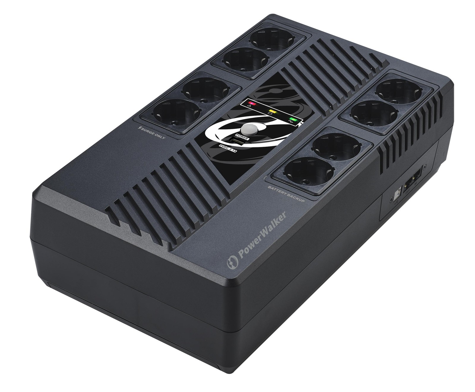 PowerWalker VI 600 MS gruppo di continuità (UPS) A linea interattiva 0,6 kVA
