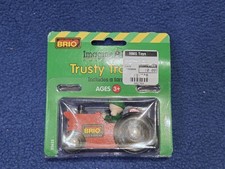 33633 BRIO Wooden Train Trusty Tractor NIB Wooden train RARE