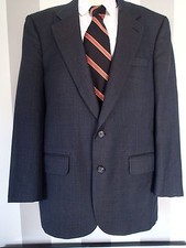 burberrys WOOL SUIT JACKET BLAZER plaid si