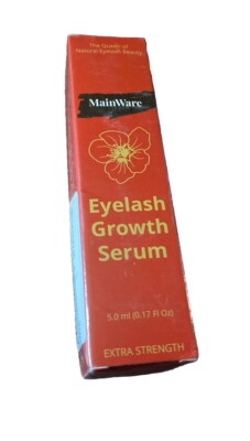 MainWare Eyelash Growth Serum for Longer-Looking Lashes 5.0 ml Eyebrow Enhancer