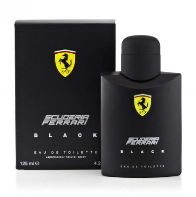廃盤 Ferrari Scuderia Ferrari EDT 125ml Scuderia Ferrari Black Eau De Toilette 4.2 floz 125 ml | eBay