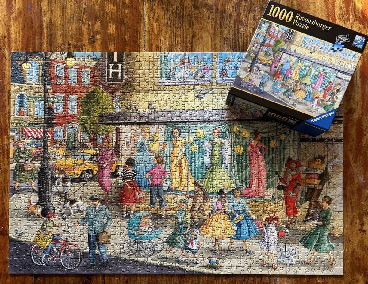 Ravensburger Window Shoppers 1000 Pc Jigsaw Puzzle Premium No