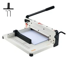 Paper Cutter 12" A4 Guillotine Paper Trimmer 400 Sheet Capacity Metal Base