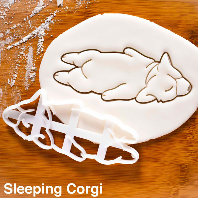 Cookie Cutter Mold Dog Shaped Biscuit Baking Tool Cute Animal
