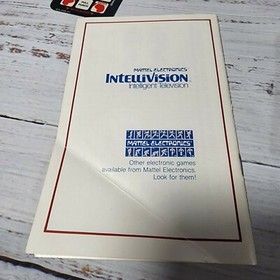 Boxing (Intellivision, 1980) Complete in box with overlays.