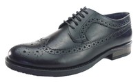 Silver Street Downing 5 Eye Lace Up 5 Eye Mens Brogue Shoes Black Silver Street Downing 5 Eye Lace Up 5 Eye Mens Brogue Shoes Black