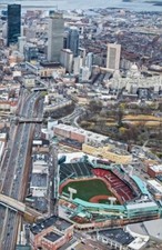 Classic Sports Prints- Boston Red Sox Fenway Park -Ready2Hang-HUGE canvas