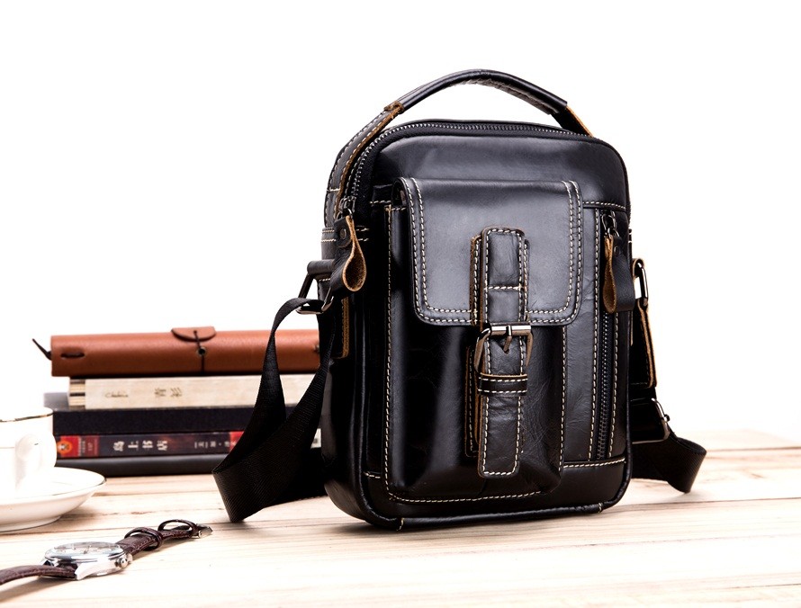【NUTEMPEROR】 shoulder bag NUTEMPEROR - PU LEATHER BAG (BLACK) | RADD LOUNGE