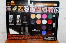 Set of 2  Deluxe Makeup Kits  Grease Cream Face Paint Fake Blood Glitter Gel