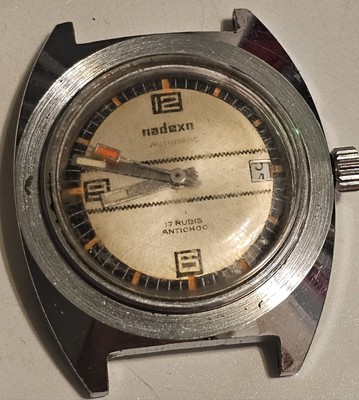 Montre Vintage Nadexo Automatique 17 Rubis Avec Système Antichoc - Pour Collectionneurs