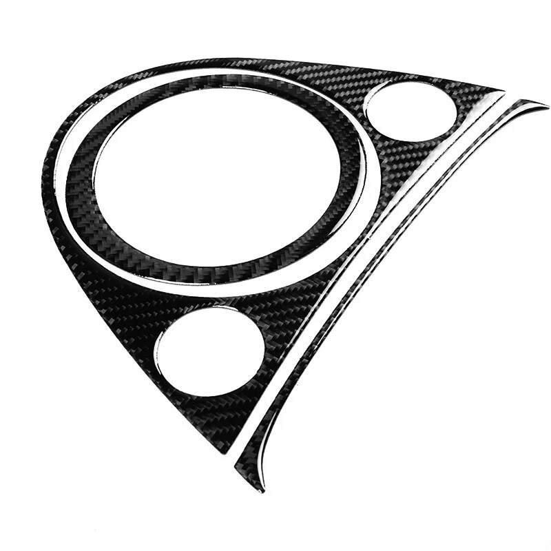 Real Carbon Fiber Car Gear Shift Panel Cover Trim For 2012-2015 Fiat 500 Foto 3 de 4