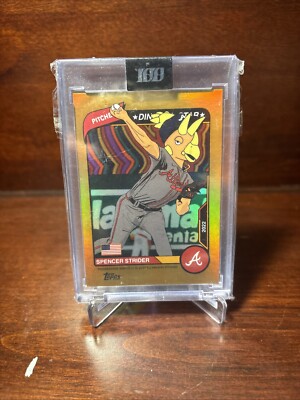 2022 Topps Project 100 Spencer Strider #64 By Elbo Deluxe Edition /100