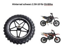 Hinterrad 2.50-10 Felge Reifen Schlauch Dirtbike Dirt Bike Crossreifen