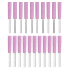 7/32" Diamond Chainsaw Sharpener Sharpening Stone Grinding File Pink 21pcs