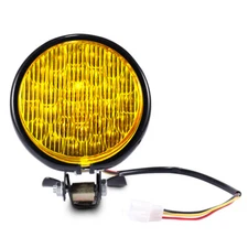  5'' High Low Beam LED Headlight Head light Lamp Universal For Harley Cafe Racer