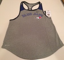 Toronto Blue Jays MLB Baseball Ladies Women's Legends Work Mark Tank Top Small