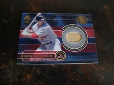 2001 Pacific Private Stock Baseball--Game Used Gear--Game Bat--#145 Mark McGwire