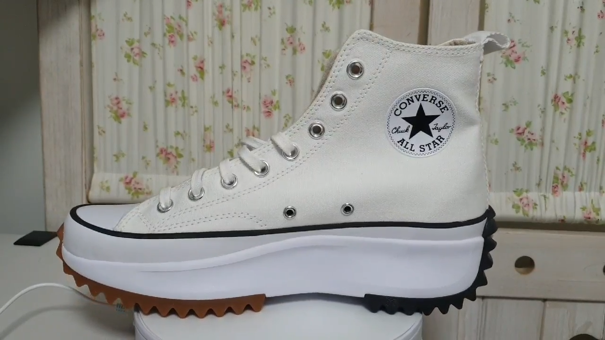 Converse Run Star Hike Hi Women Shoes Sneakers high tops White