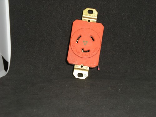 P&S Pass & Seymour 2P3 Wire 20A 250V Receptacle IG Locking L6-20R TWISTLOCK