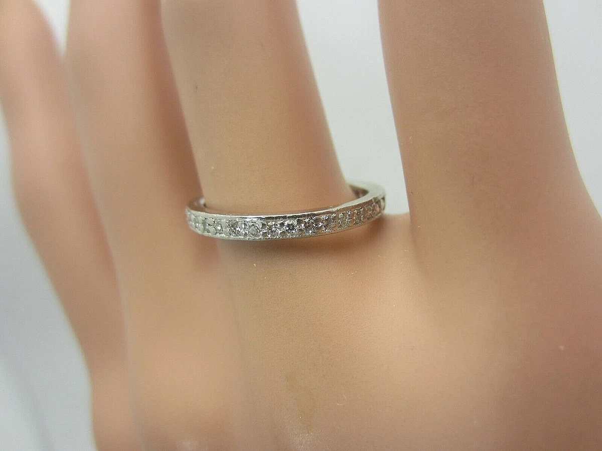 2mm platinum 2024 eternity ring