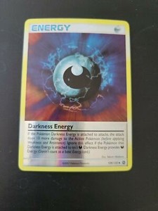 Pokemon TCG Card 2007 Secret Wonders - Darkness Energy 129/132 Reverse Holo