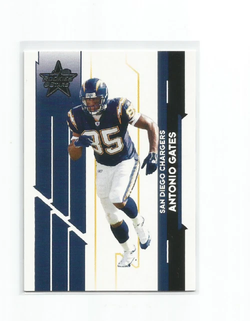 ANTONIO GATES (San Diego Chargers) 2006 LEAF ROOKIES & STARS CARD #84 - Image 2 of 2