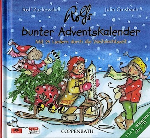 Thumbnail - Rolfs Bunter Adventskalender, M. Audio-cd Rolf Zuckowski