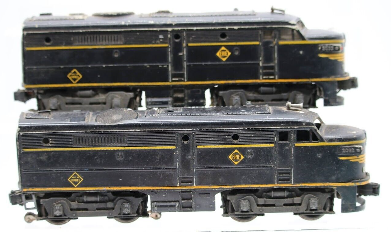 Lionel 2032 Erie FA Diesel O Gauge 1 48 Scale Train Parts Repair