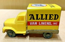 VINTAGE ALLIED VAN LINENS INC. TIN LITHO JAPAN JOY TRUCK