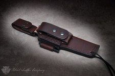 Funda Bushcraft de cuero personalizada Mora Knives - The Woodsman