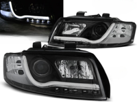 Scheinwerfer Paar Audi A4 00-04 Led Lti Schwarz