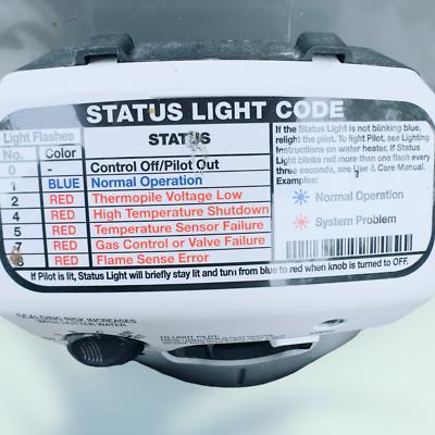 Rheem Water Heater Blinking Blue Light: Troubleshooting Guide