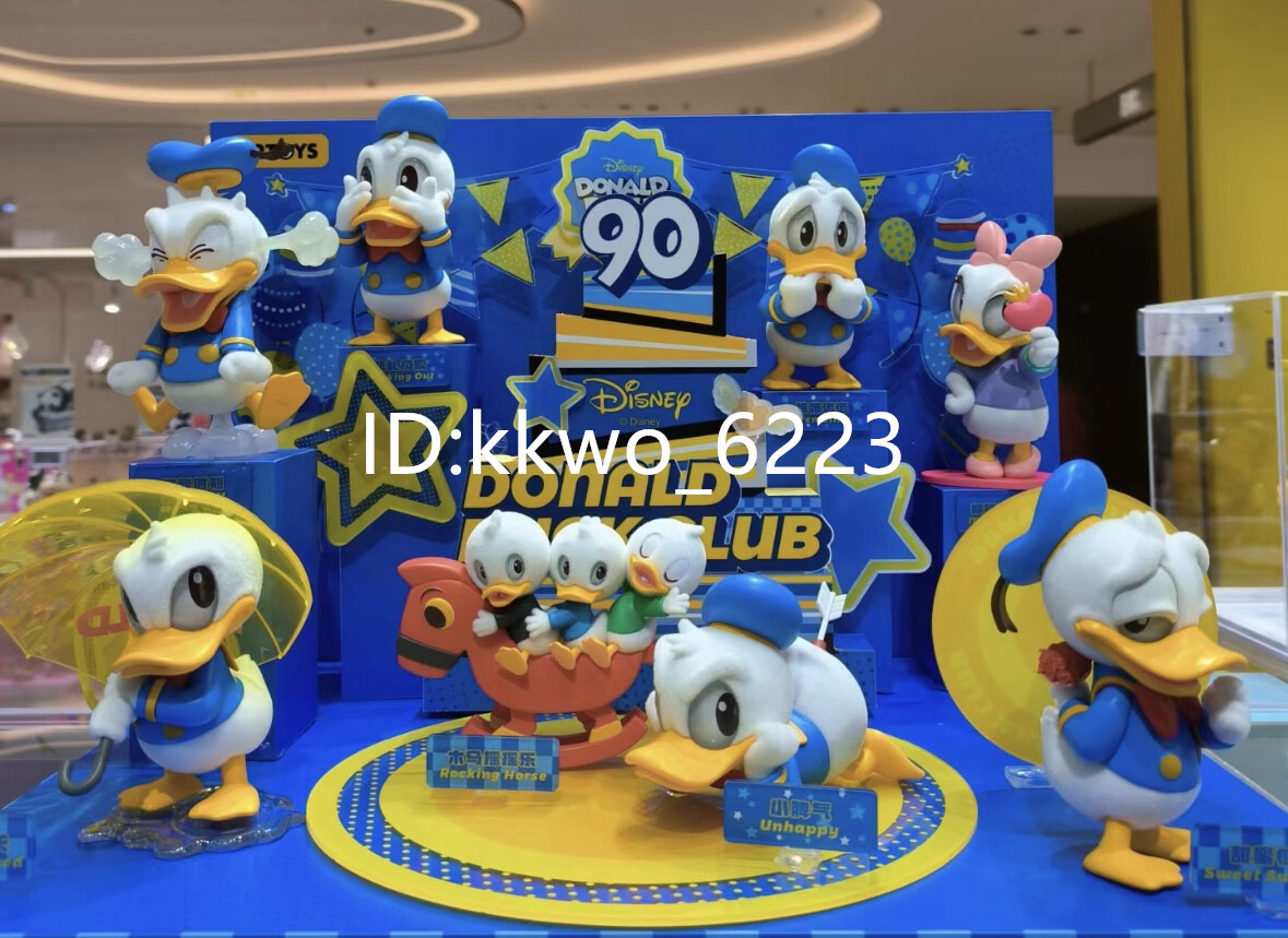 Authentic 52Toys Donald Duck Club Confirmed Blind Box Figure HOT