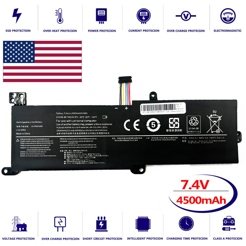 L16L2PB2 Battery for Lenovo IdeaPad 330-15IKB 81DC 320-17ISK 80XJ