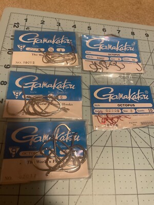 Gamakatsu FWG 2/0: Lotto Da 3 Pacchetti Di Ami Per Acqua Salata - Potenza E Affilatura Giapponese