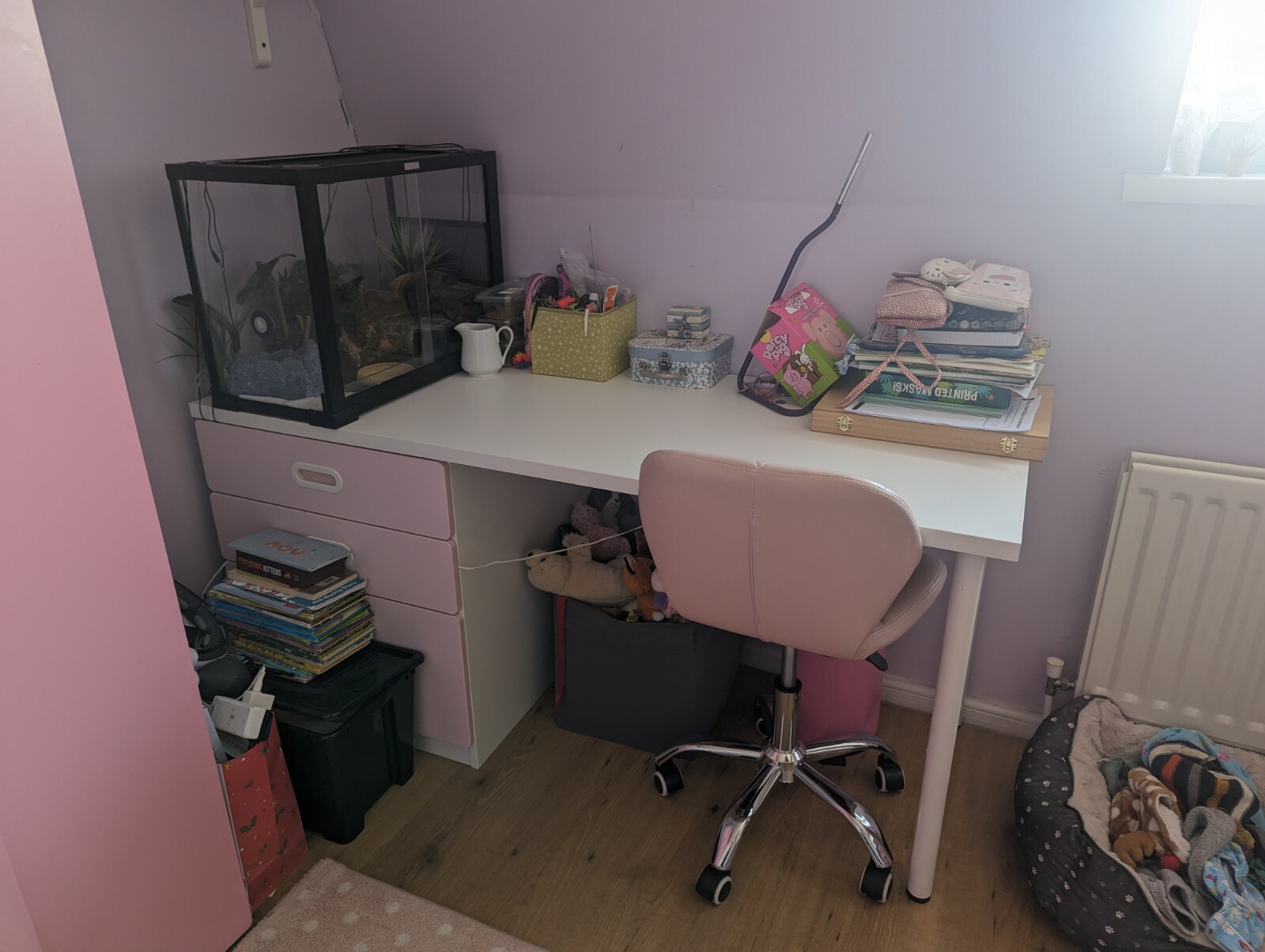 SMASTAD Bunk bed IKEA White And Pink eBay