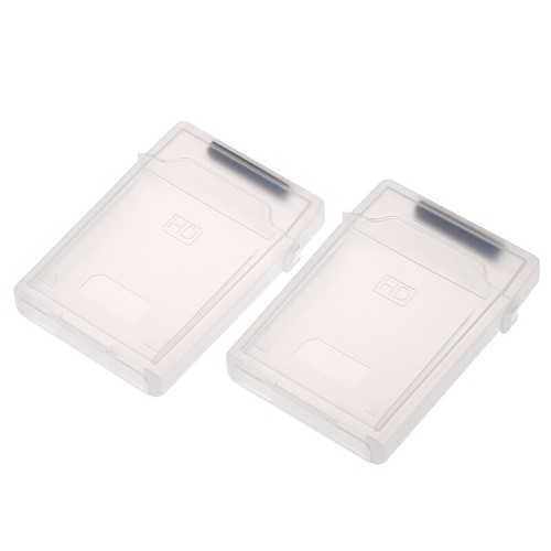 2.5'' IDE SATA HDD Hard Drive Disk Plastic Storage Box Case Enclosure CoverB-j - Photo 13/14