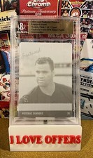 BECKETT 1/1 2004 JUST FEATURED ALBERT PUJOLS ROOKIE CYAN PRESS PRINTING PLATE 