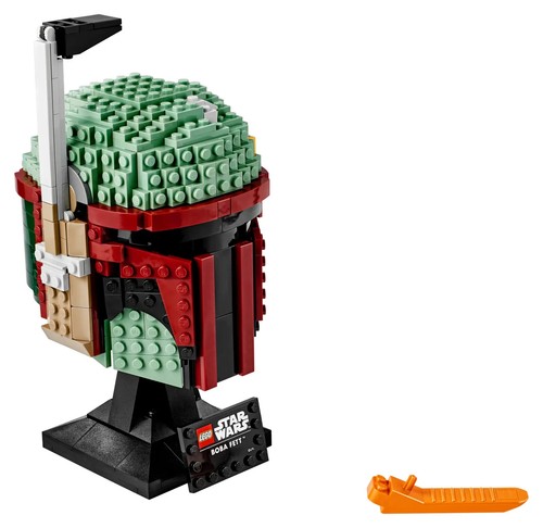 New & Sealed Lego Star Wars Boba Fett Helmet Retired & Collectible Set 75277 - Picture 6 of 7