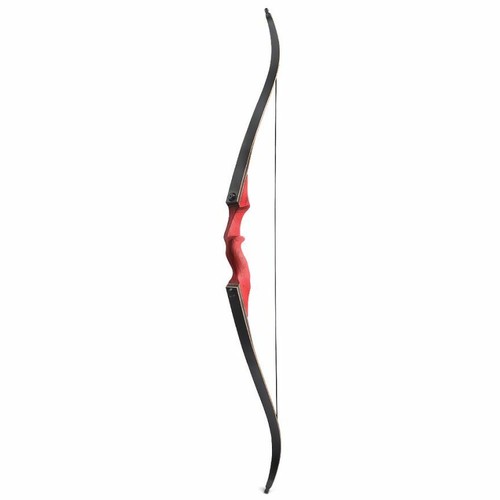 60" Takedown Recurve Bow 20-60lbs Archery Wooden Riser Limbs Bow Hunting Target - Picture 11 of 19