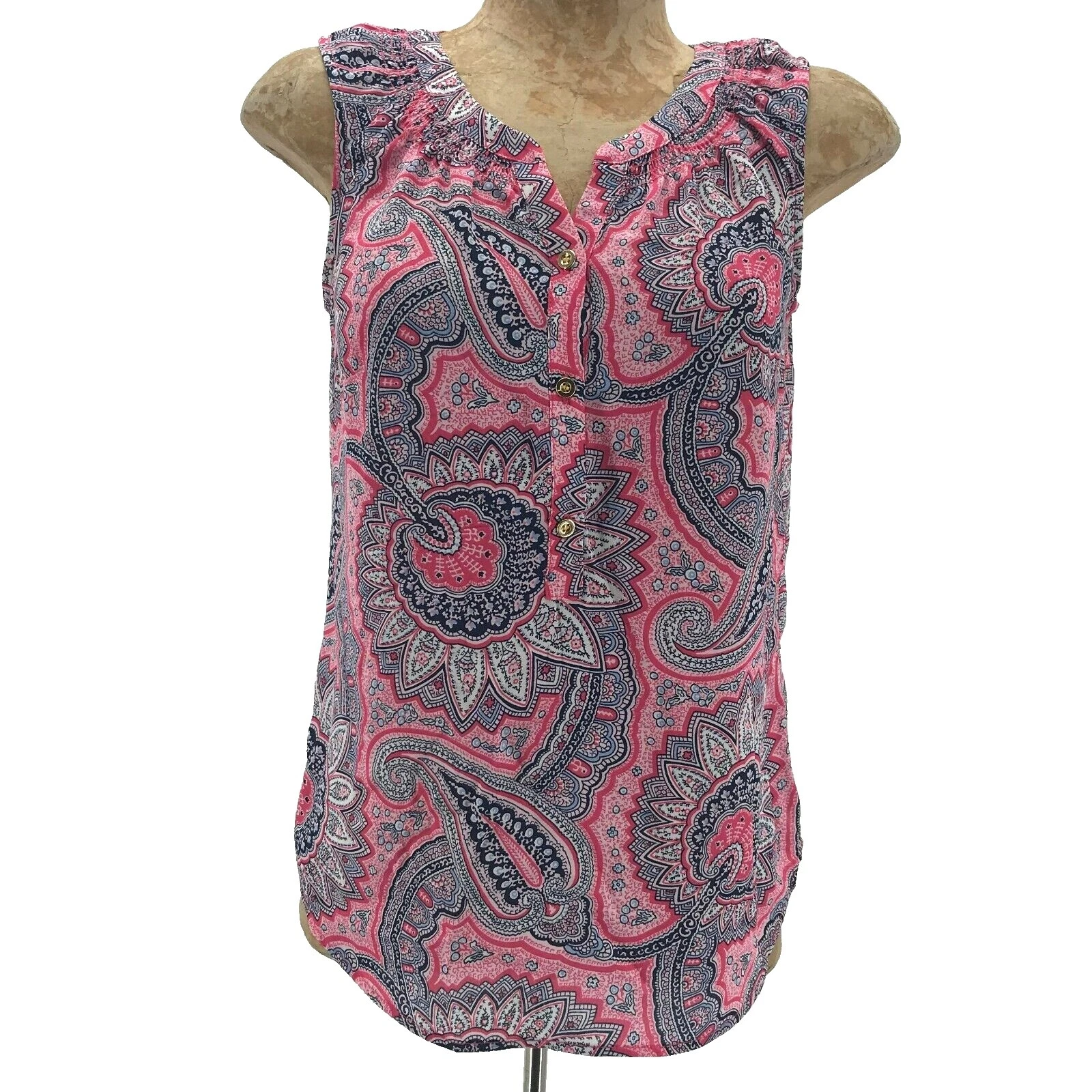 Talbots Paisley Petites Tank Tops for Women