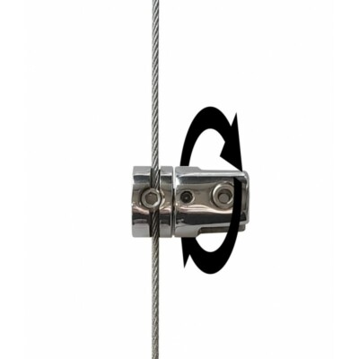 Multi-Position Klemme Drehplatte Winkel Griff Fenster Kabel Display Unterstützung 8 mm