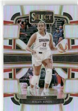 2023-24 Panini Select WNBA Silver Prizm Haley Jones Atlanta Dream #55 Parallel