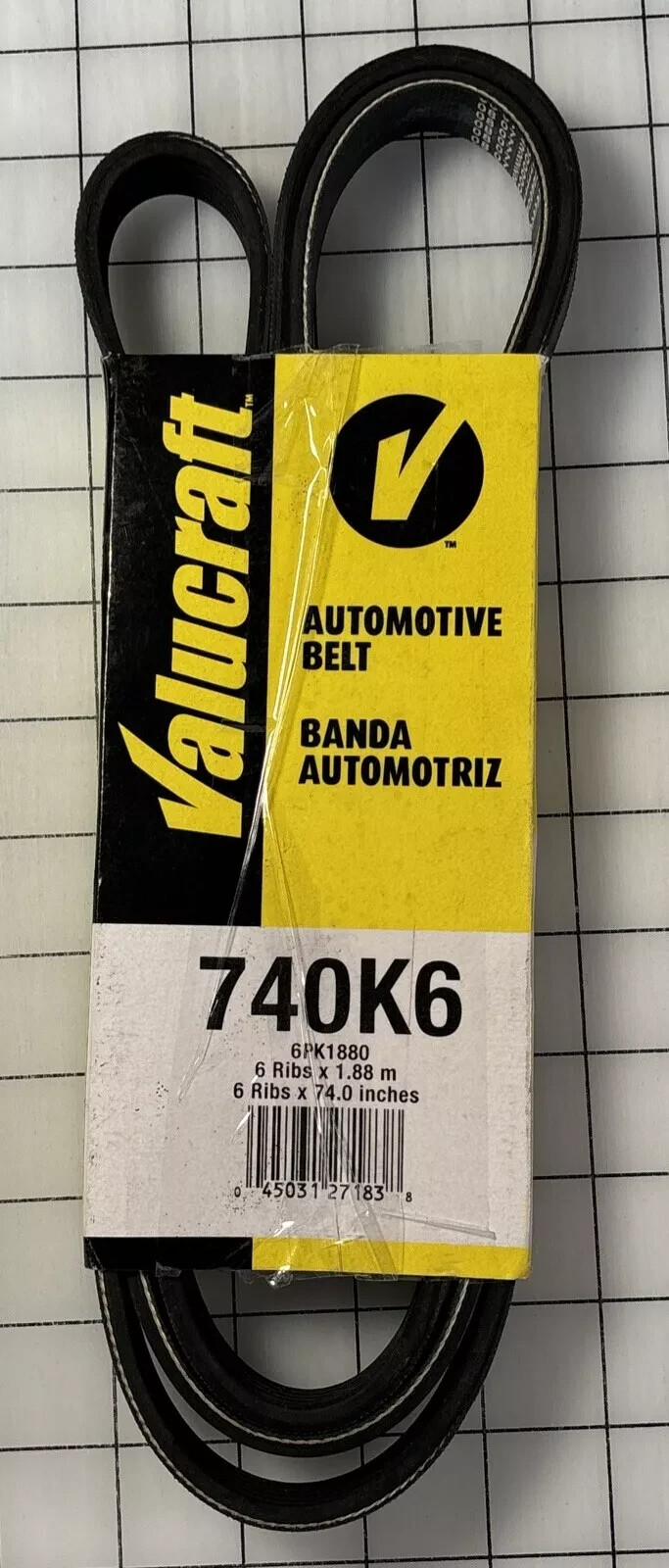 Serpentine Belt Fit Chevrolet Dodge Ford Plymouth Volkswagen